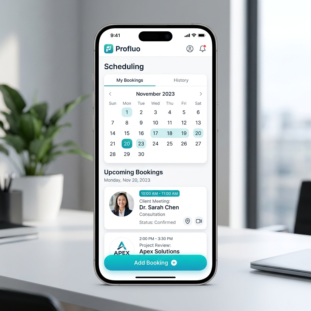 Profluo Scheduling App